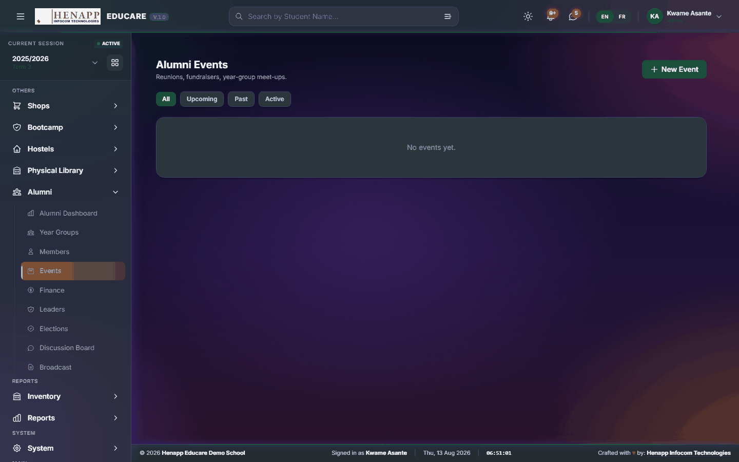 Events — Alumni
