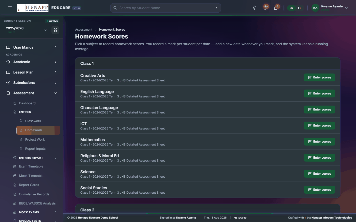 Homework
