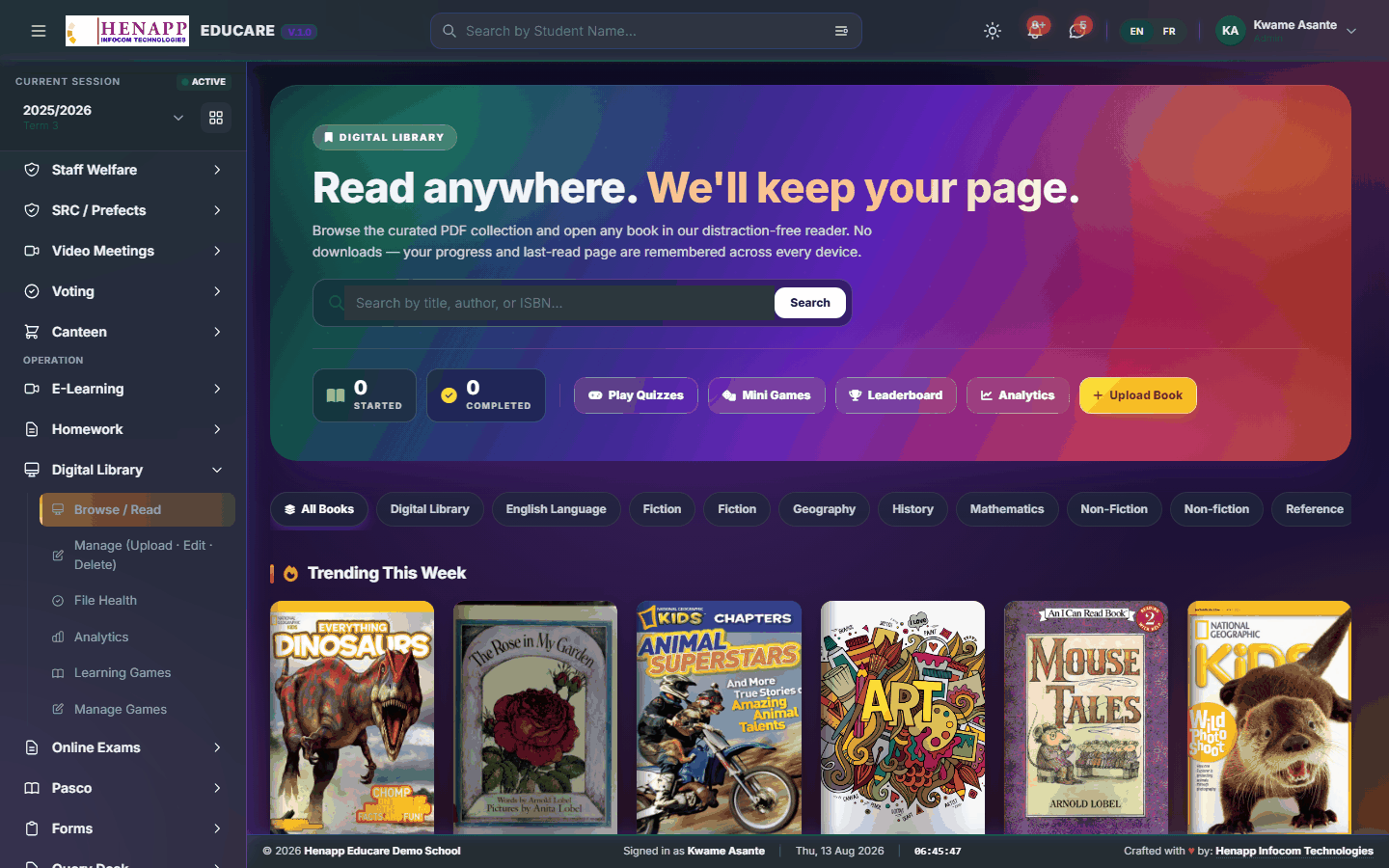 Browse / Read — Digital Library