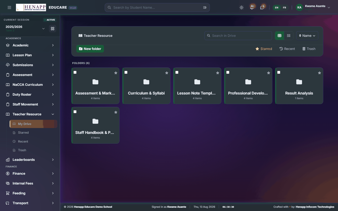 My Drive — Teacher Resource